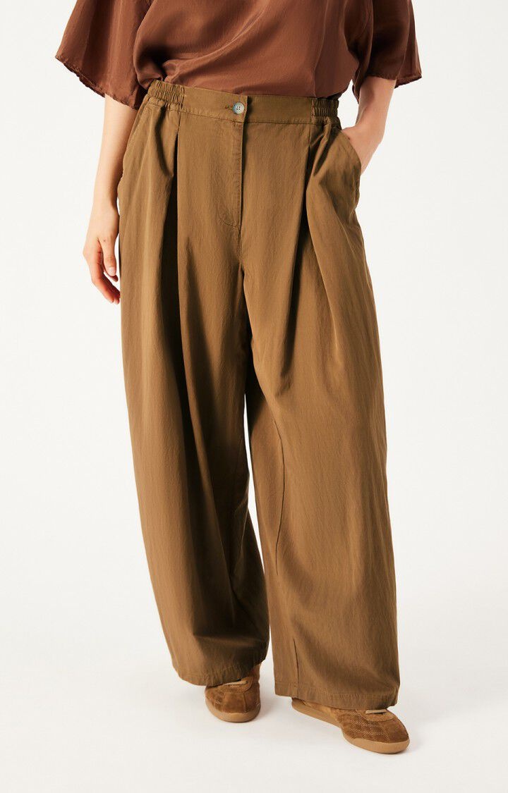 American Vintage TOH10A balloon pantalon Moka vintage