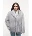 Studio AR Mila faux fur jas Blue grey