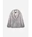 Studio AR Mila faux fur jas Blue grey