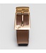 Lois Ember gold leather belt Ecru/camel