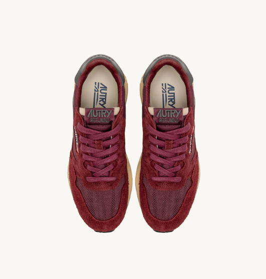 Autry Reelwind low wom UT29 suede/net Rounge/cordovan