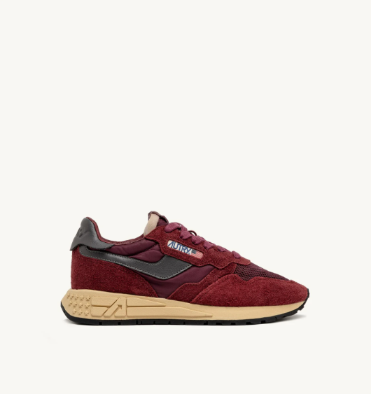 Autry Reelwind low wom UT29 suede/net Rounge/cordovan