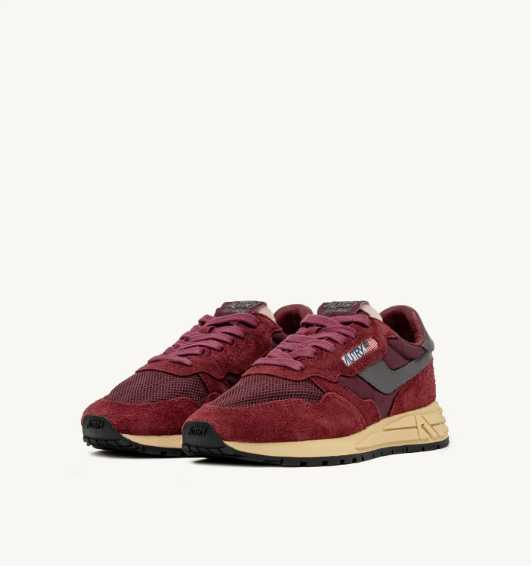 Autry Reelwind low wom UT29 suede/net Rounge/cordovan