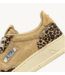 Autry Medalist low wom JA02 sneakers mix pony/safari Leo/zebra/ivory