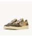 Autry Medalist low wom JA02 sneakers mix pony/safari Leo/zebra/ivory