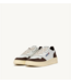 Autry Medalist low wom FT19 soft leather/suede sneakers White/mogano