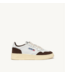 Autry Medalist low wom FT19 soft leather/suede sneakers White/mogano