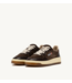 Autry Medalist low wom CJ01 suede/cocco print sneakers Mustang/brown