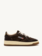 Autry Medalist low wom CJ01 suede/cocco print sneakers Mustang/brown