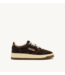Autry Medalist low wom CJ01 suede/cocco print sneakers Mustang/brown