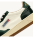 Autry Medalist low wom CZ02 leather/cocco print sneakers Marshmallow/green