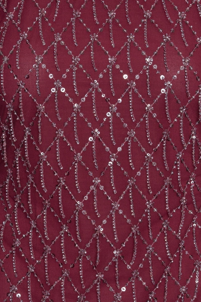 ROTATE Sequins mini flared dress Winetasting