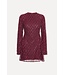 ROTATE Sequins mini flared dress Winetasting
