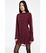 ROTATE Sequins mini flared dress Winetasting