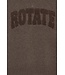 ROTATE Crewneck sweater Cocoa brown