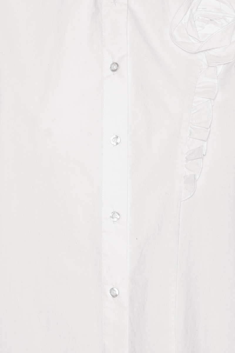 ROTATE Oversized shirt Bright white
