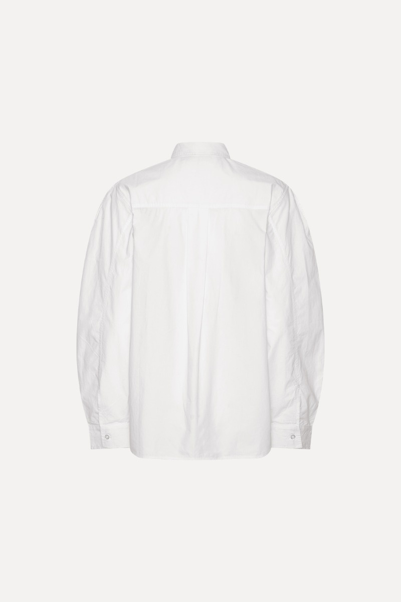 ROTATE Oversized shirt Bright white