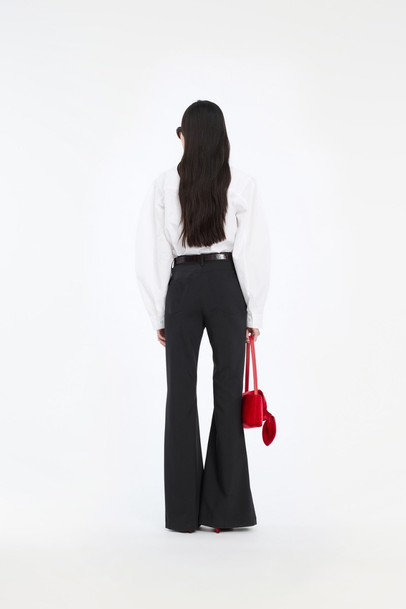 ROTATE Oversized shirt Bright white