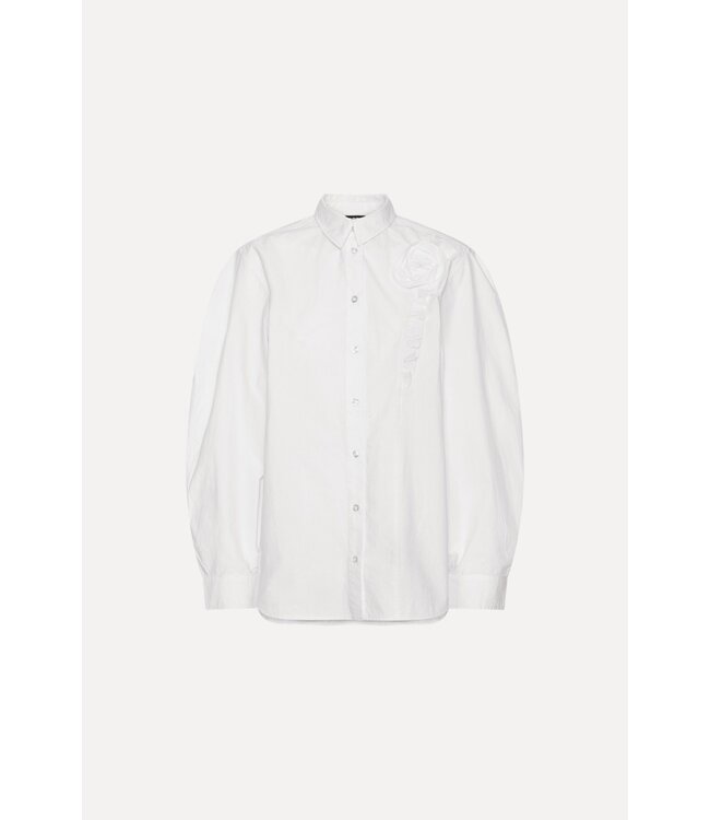 ROTATE Oversized shirt Bright white