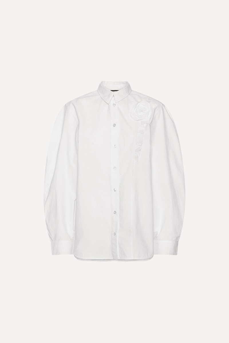 ROTATE Oversized shirt Bright white