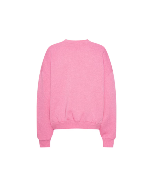 ROTATE Classic sweatshirt Aurora pink melange