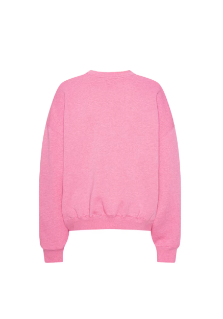 ROTATE Classic sweatshirt Aurora pink melange