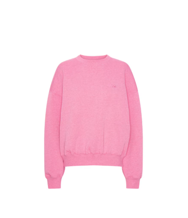 ROTATE Classic sweatshirt Aurora pink melange