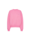 ROTATE Classic sweatshirt Aurora pink melange