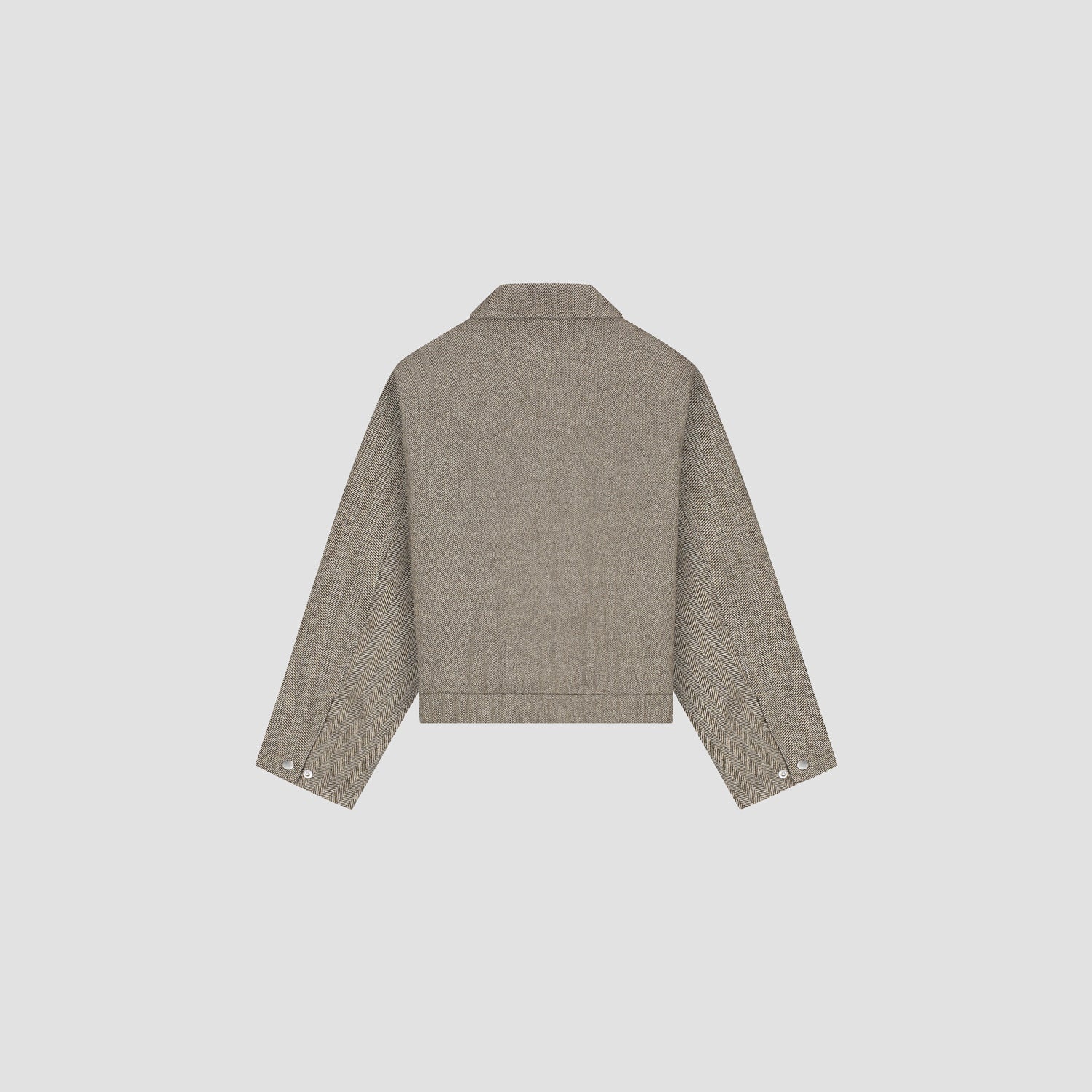 OLAF Wool herringbone jacket Lint