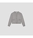 OLAF Wool knitted cardigan Sharkskin