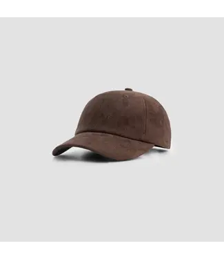OLAF Microsuede cap Chocolateplum
