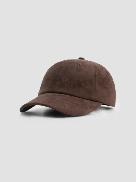 OLAF Microsuede cap Chocolateplum