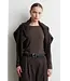 Second Female Matima O-neck tee Dark brown