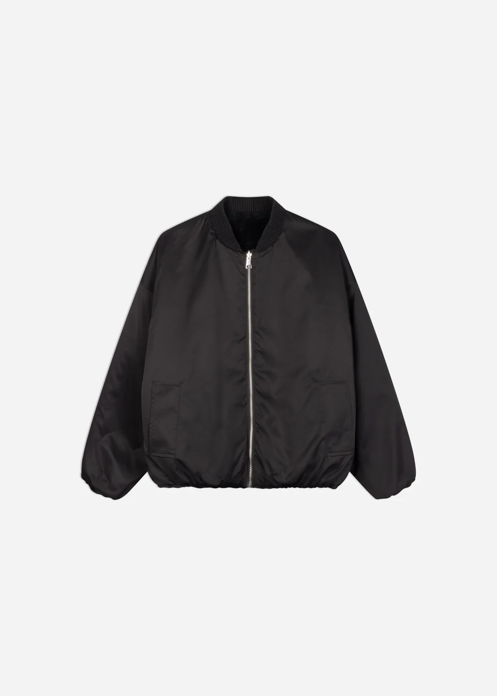 Studio AR Etta faux mink jas Dark grey