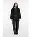 Studio AR Etta faux mink jas Dark grey