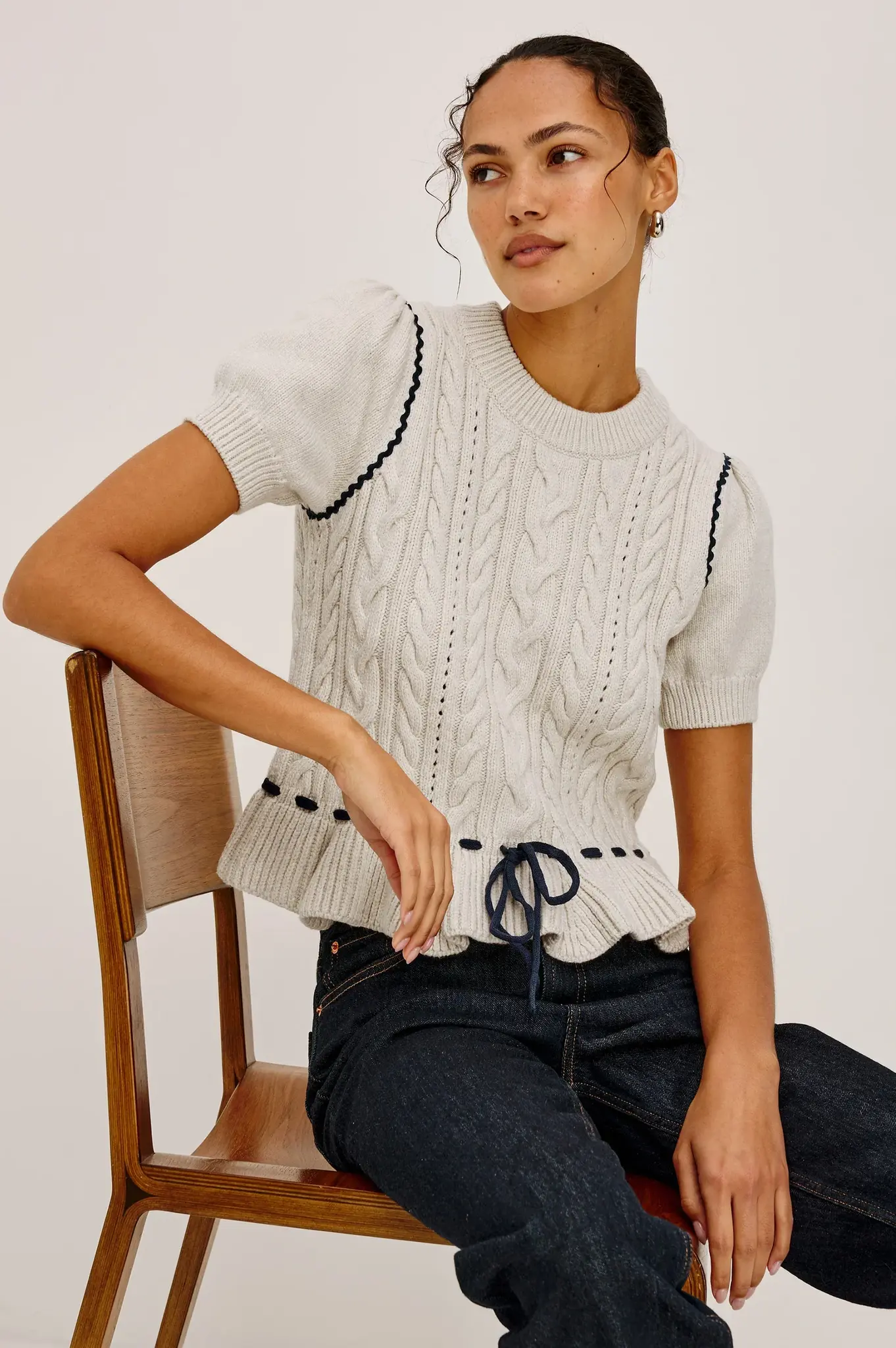 Rails Chandi top Heather oat