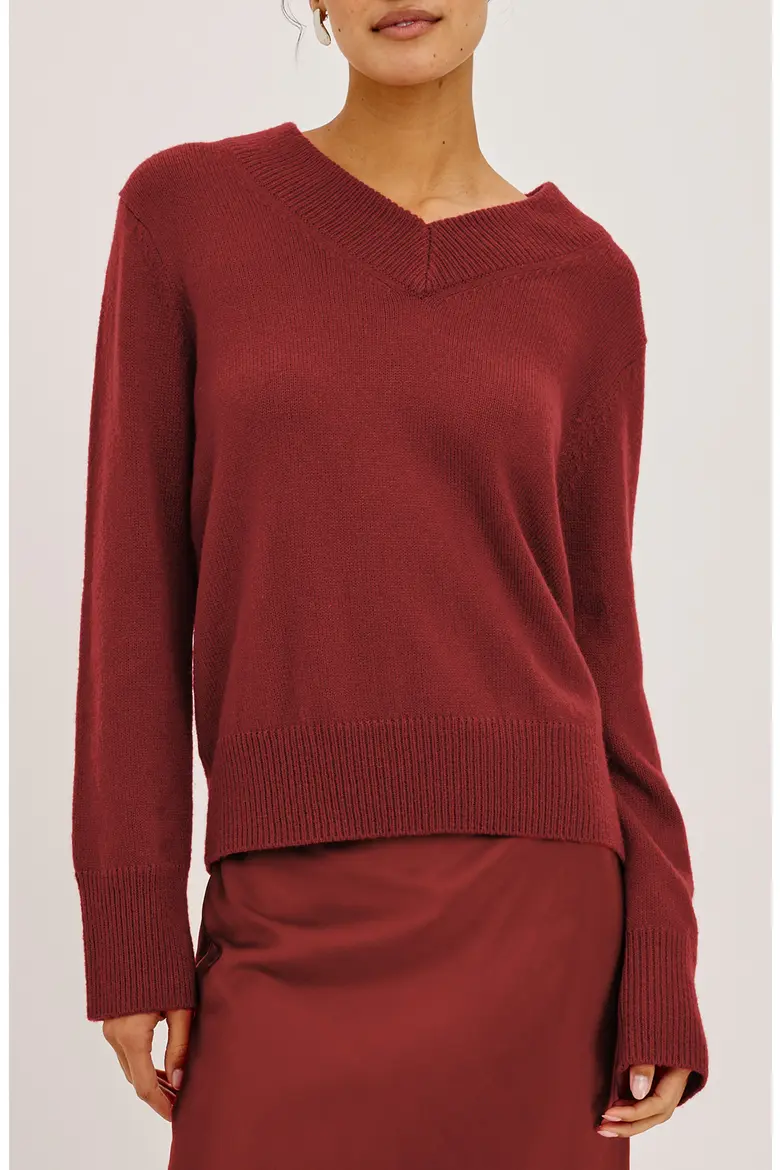 Rails Lidya shirt Crimson