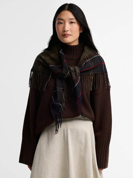 Barbour Kirklees tartan scarf