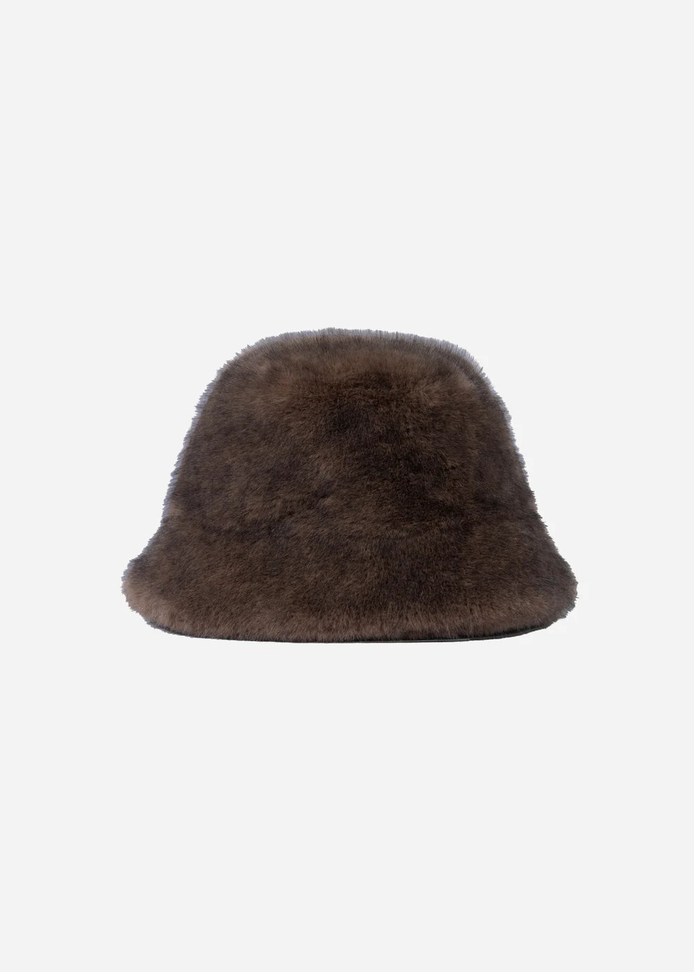 Studio AR Beau faux mink hat Choco