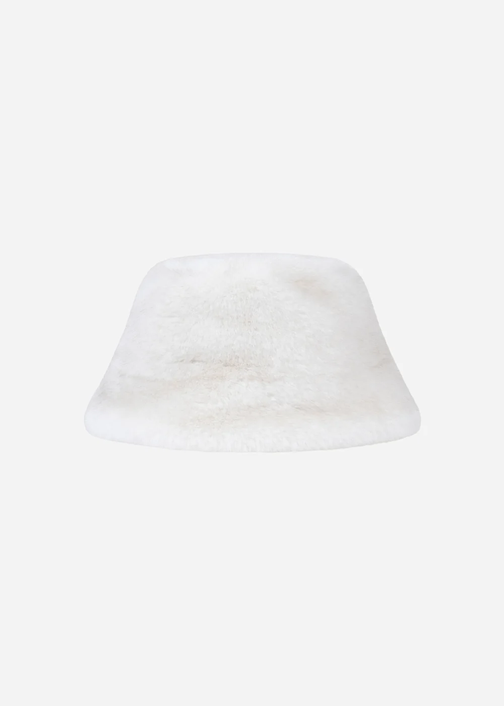 Studio AR Beau faux mink hat Ecru