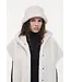 Studio AR Beau faux mink hat Ecru