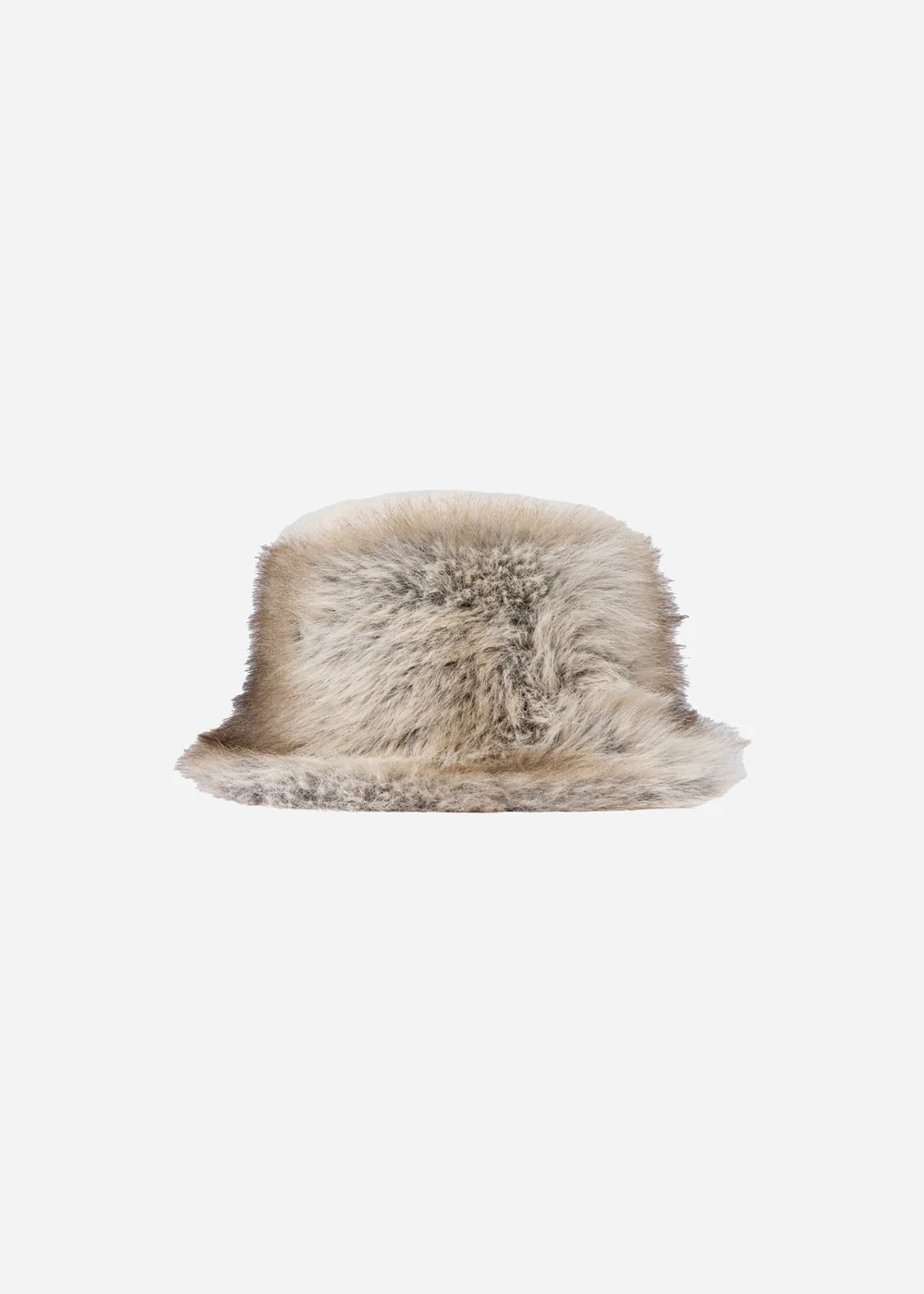 Studio AR Beau faux fox  hat Light fox