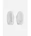Studio AR Evalyn faux mink Mittens Ecru