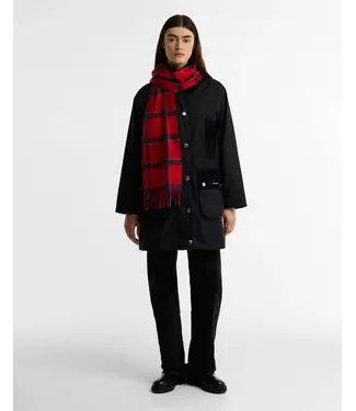 Barbour Tartan scarf Cardinal tartan