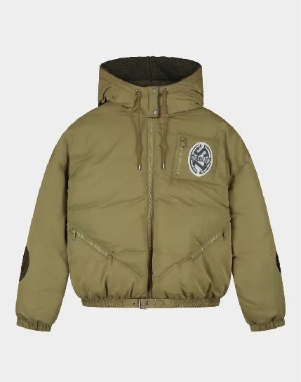Stieglitz Felice puffer jacket Green