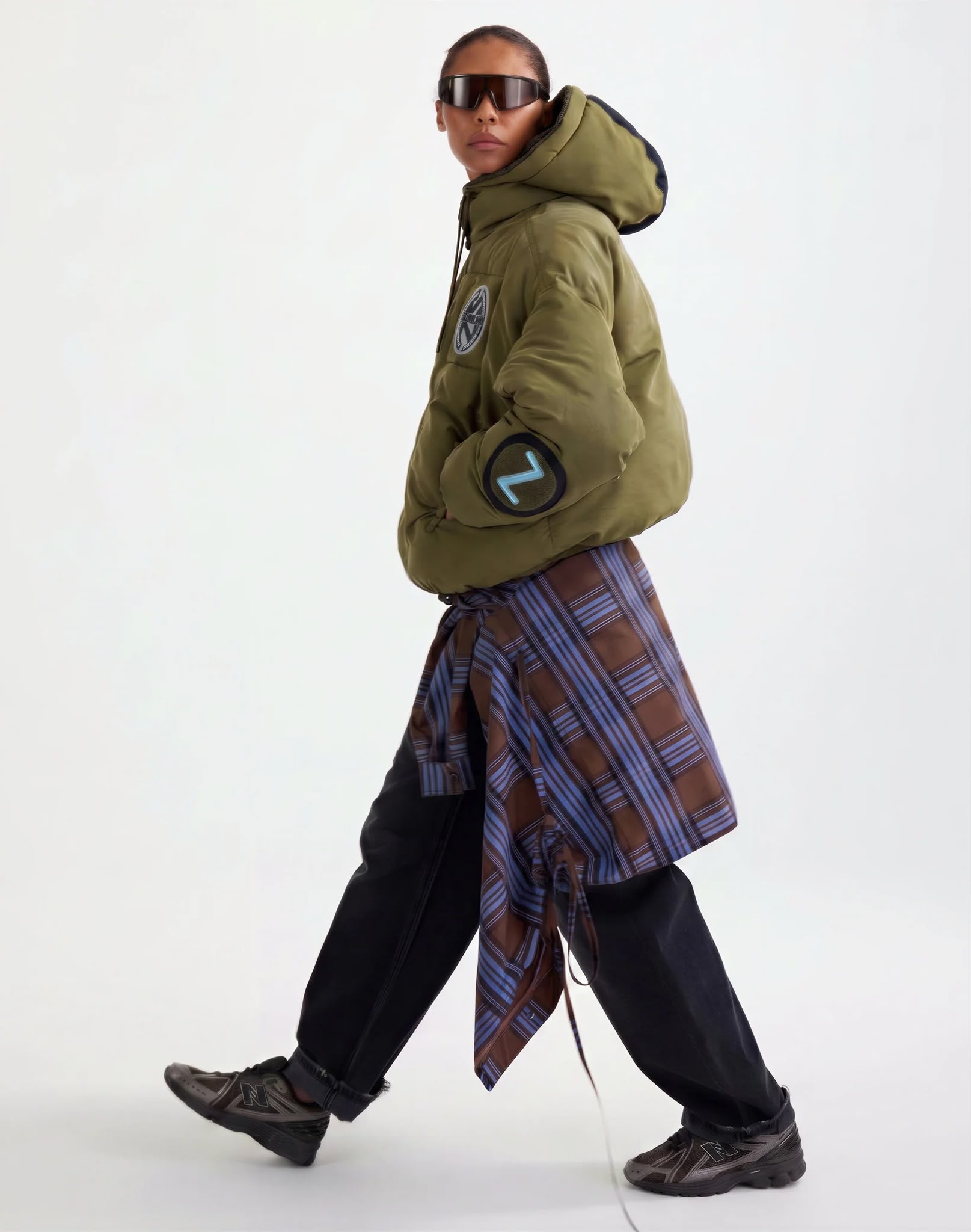 Stieglitz Felice puffer jacket Green