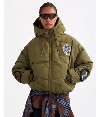 Stieglitz Felice puffer jacket Green