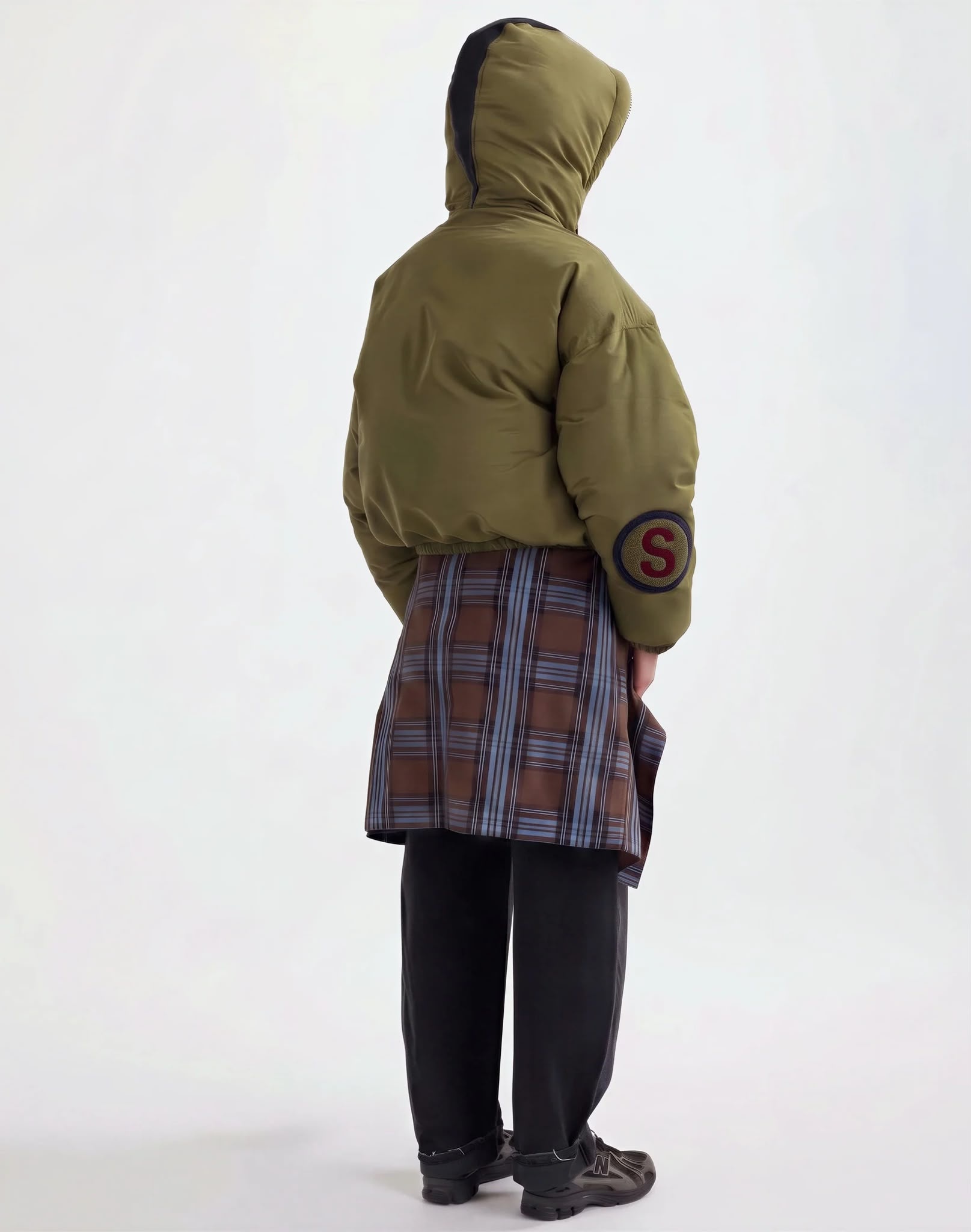 Stieglitz Felice puffer jacket Green