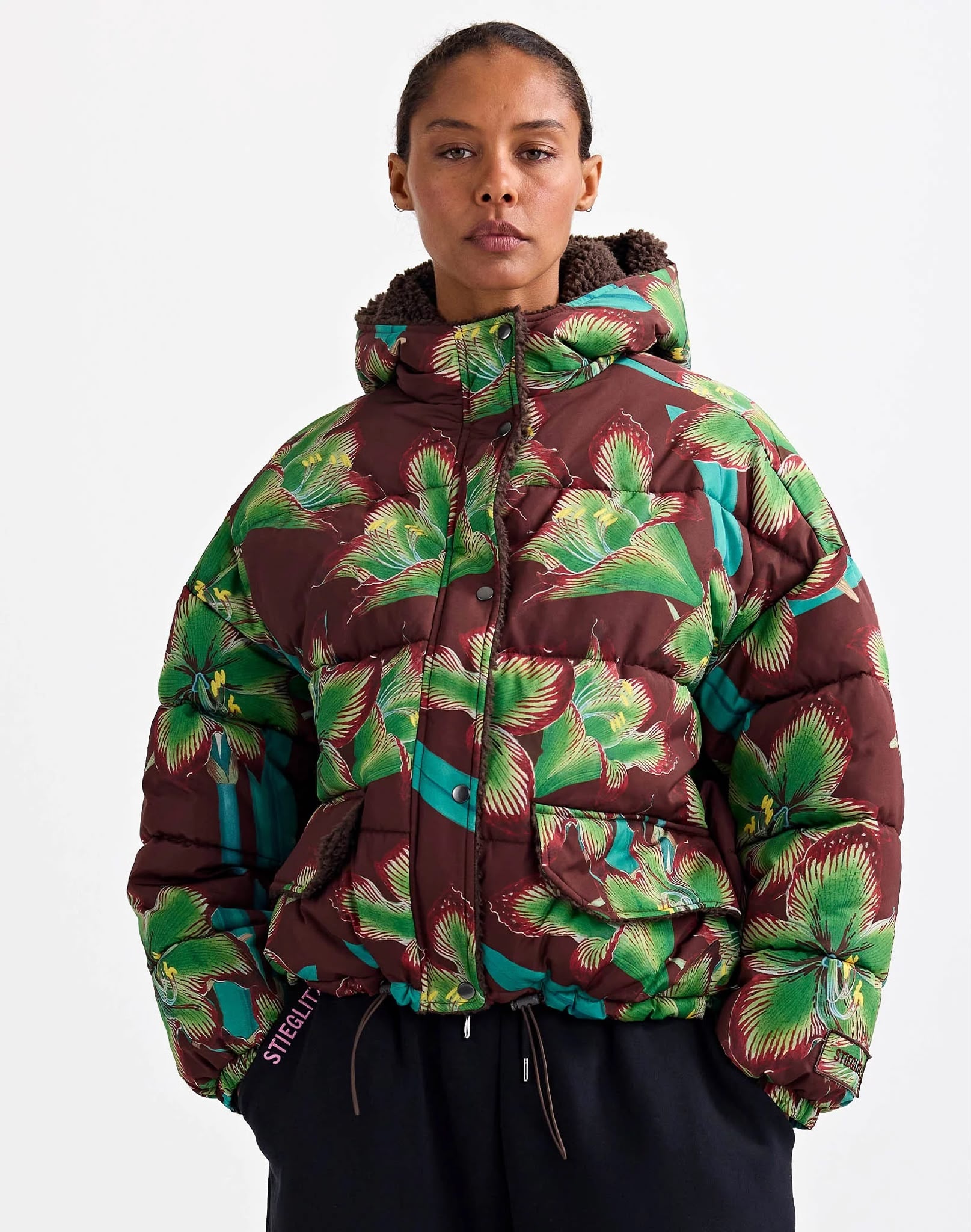 Stieglitz Thecla puffer jacket Multi