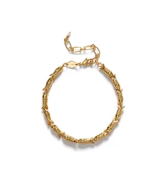 Anni Lu Fishy armband Gold